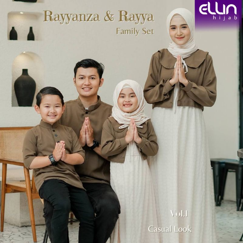 Open PO Rayyansa& Rayya Family Eid Series 2023 by Ellin Hijab Batch 2