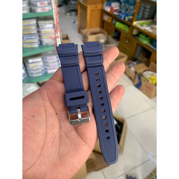 Strap tali jam Tangan Casio Ae1000 dongker 18mm