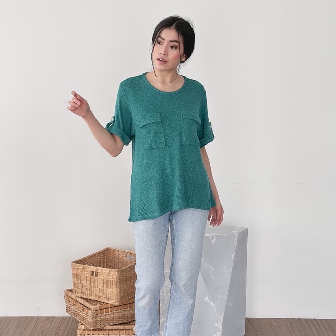 CallieTamami - A 6459 Beverly Knit Tops