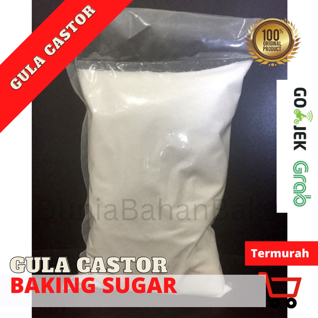 Castor sugar / gula kastor / caster sugar 1kg Premium | ASLI 100%