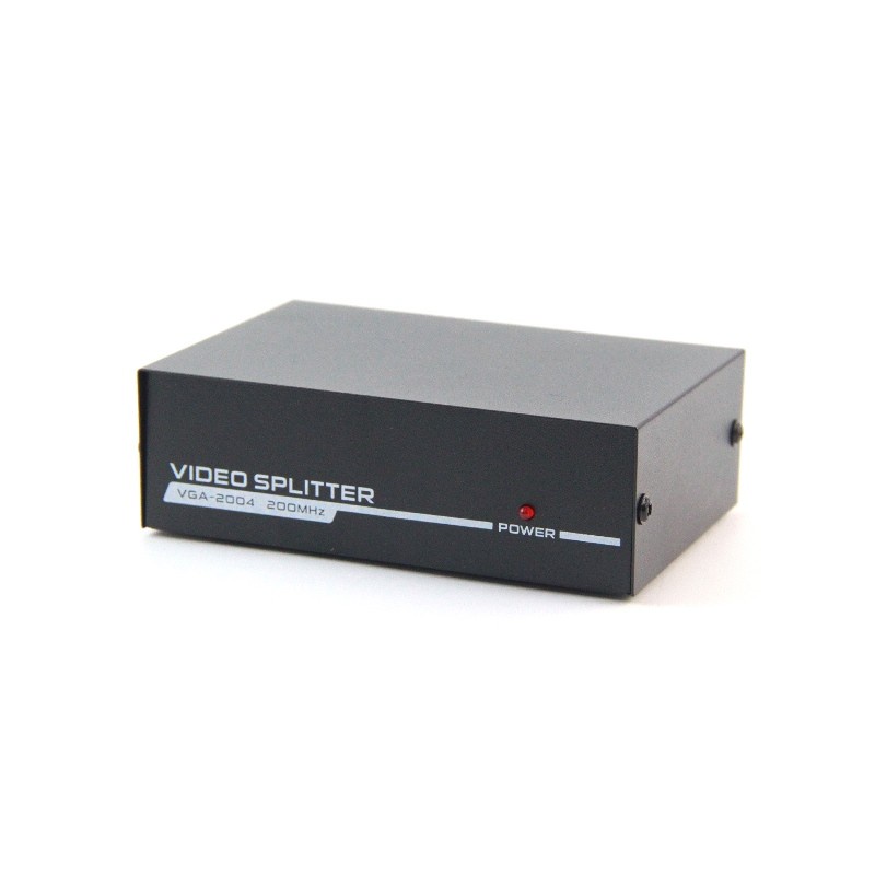 VGA SPLITTER 1-2/1-4 200MHz TERMURAH INCLUDE ADAPTOR - ACC KOMPUTER VGA SPLITTER 2 PORT DAN 4PORT