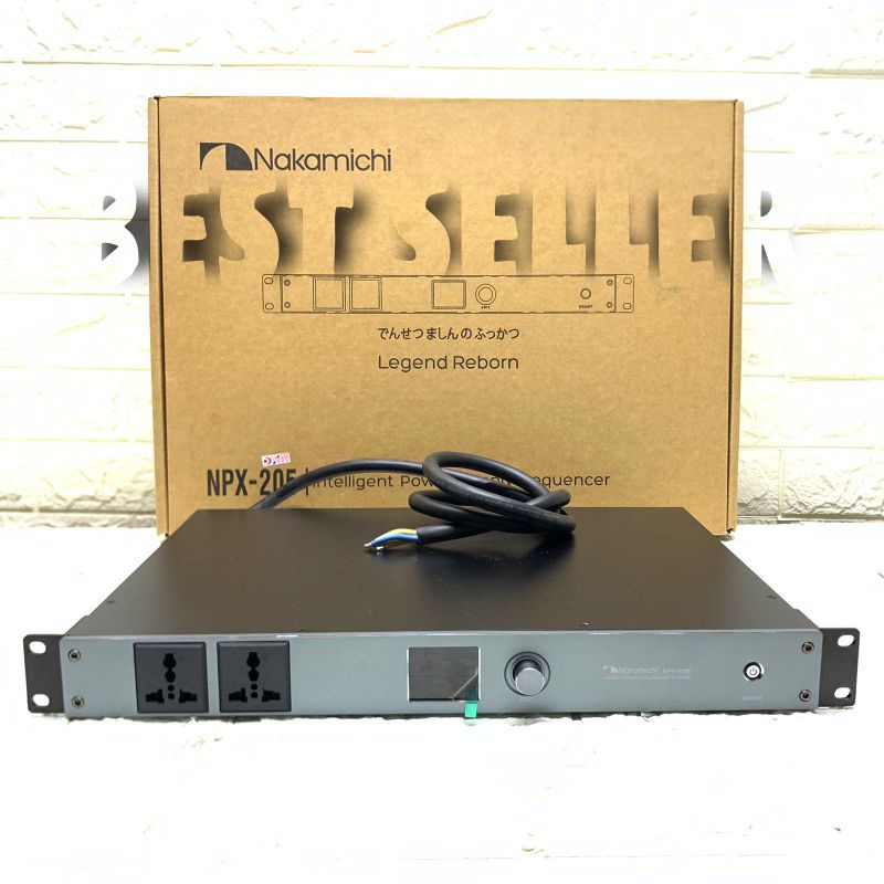 Power Distributor Nakamichi NPX 205 Original Power Sequencer Controller