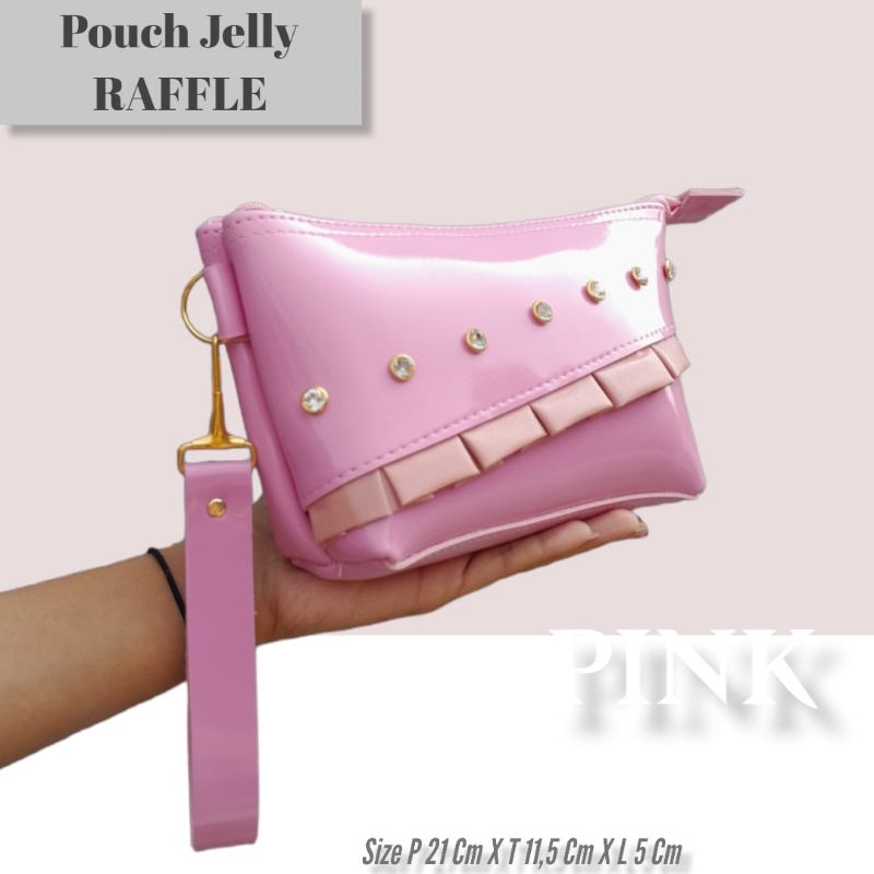 POUCH JELLY RUFFLE /DOMPET KEKINIAN SERBAGUNA