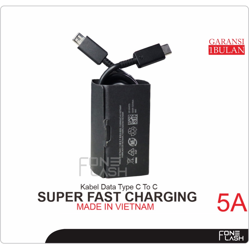 Jual Kabel data Samsung tipe c ke Usb type c original 100/ Super fast