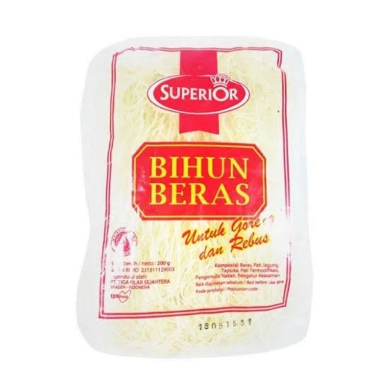 

Bihun Beras Superior 220gr