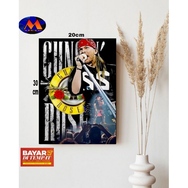 POSTER TEMA GNR/POSTER KAYU GNR/POSTER DINDING GNR/HIASAN DINDING GNR/FOTO GNR/WALLDECOR