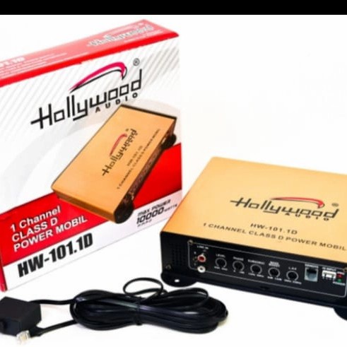 Power Amplifier Power Amplifier Monoblock Hollywood Hw-101-1D Class D Tenaga Kuat