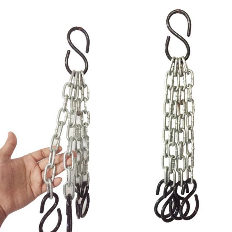 PRODUK- RANTAI PLUS HOOK S UNTUK GANTUNGAN SAMSAK - RANTAI SAMSAK DAN PENGAIT S .