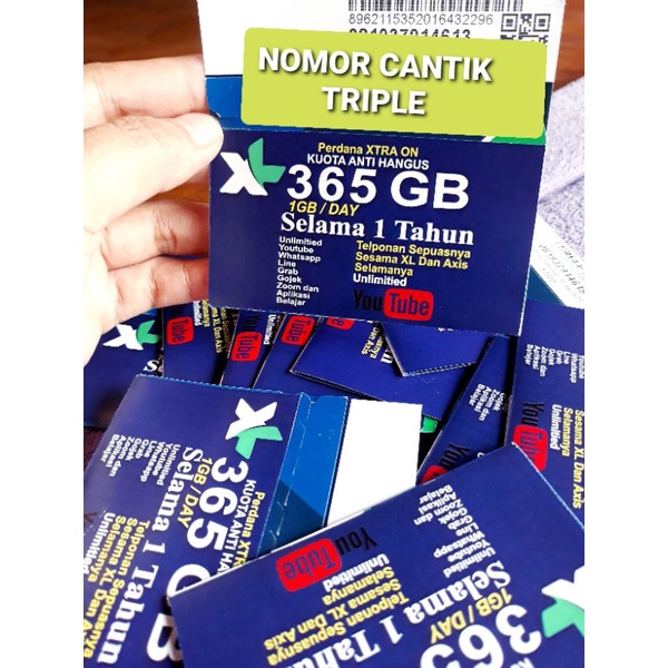 PERDANA XL 365GB 1 TAHUN NOCAN & LAINNYA