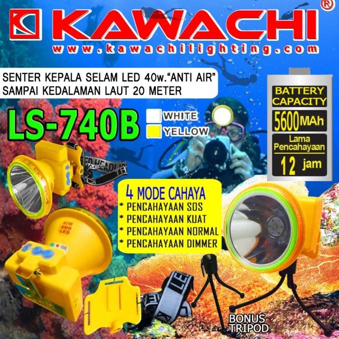 Senter Kepala Selam Kawachi 40W