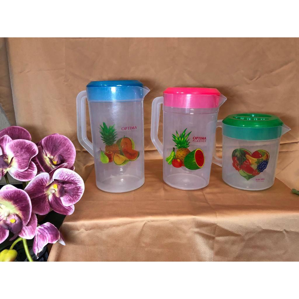 OTS 952. Water Jug Transparan 1,5L 2,2L 2,5L Teko Plastik Optima Waterjug Ceret Teko Tempat Air Minum