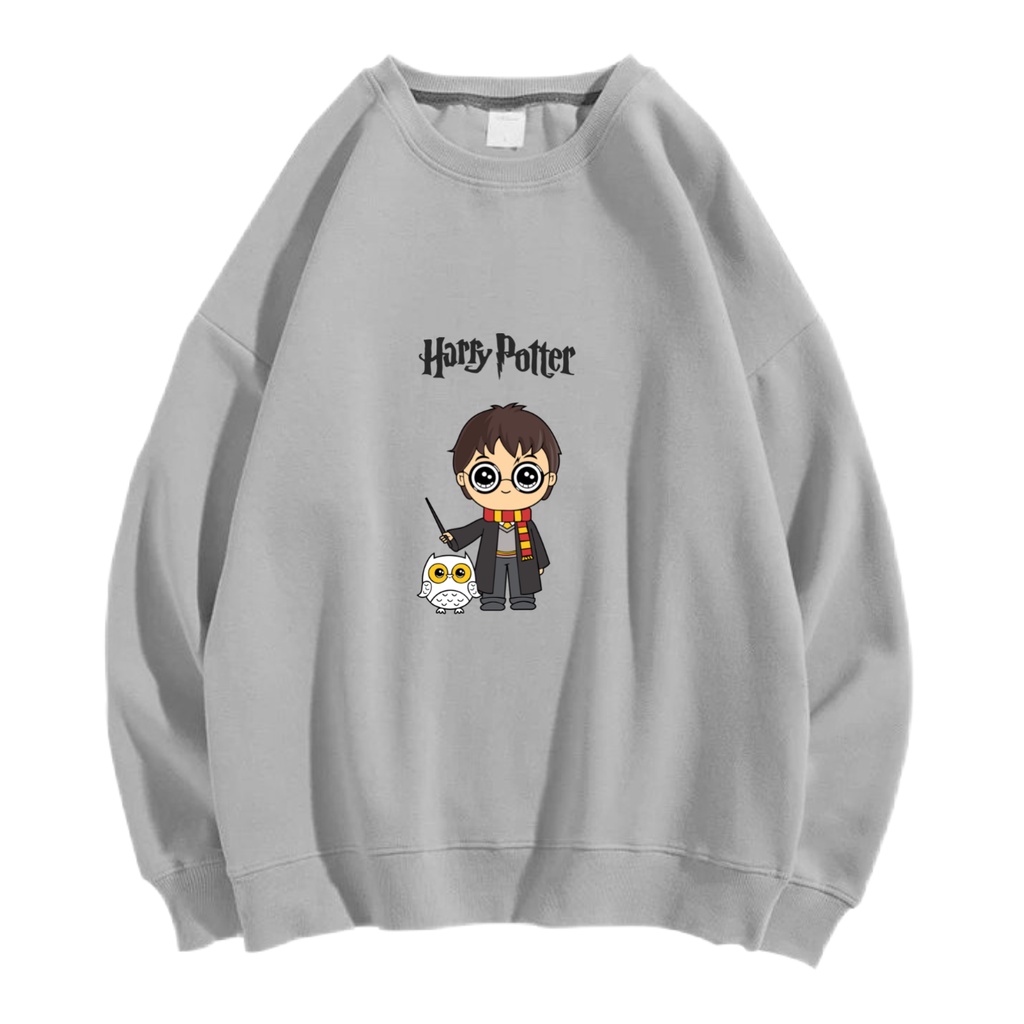 HARRY POTTER SWEATER SWITER CREWNECK PRIA WANITA OVERSIZE Size M-XXL ANAIRA