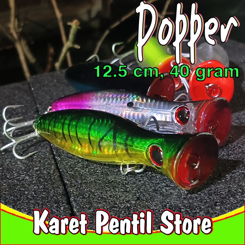 1 buah Popper 40 gram 12.5 cm