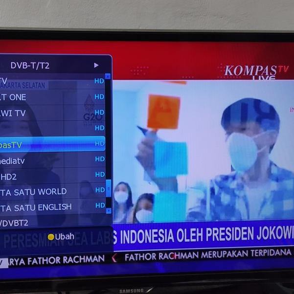 Set Top Box DVBT2 Super HD 168 Optus untuk siaran tv digital - TV Tabung