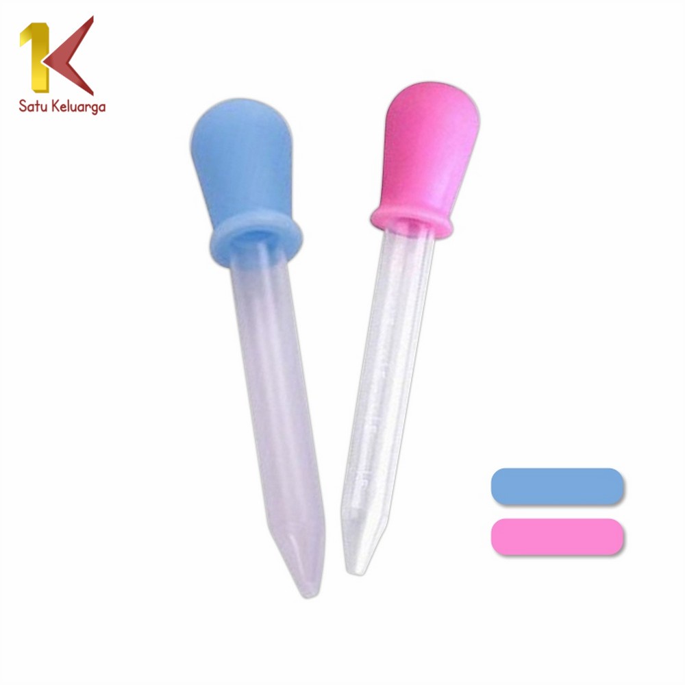 Satu Keluarga Pipet Tetes Bayi Ukuran 5ml C48 Peralatan Bantu Minum Sirup Anak Bayi / Baby Medicine 