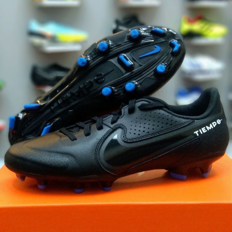 Nike Tiempo Legend 9 Academy FG black/grey (size 42)