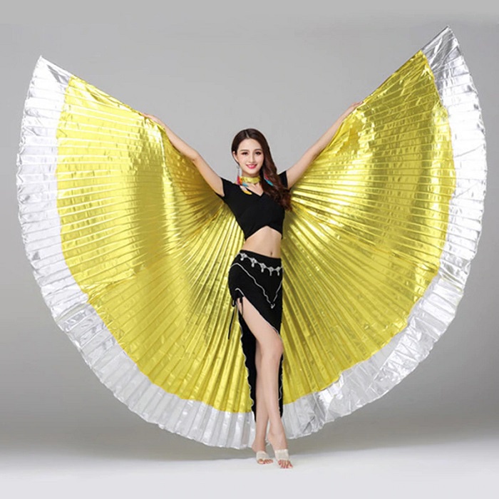 Sayap Malaikat Dewasa Jumbo Besar Angel Wing Kostum Foto Bidadari Peri Pesta Alat Tari Tamborine Gereja Belly Dance