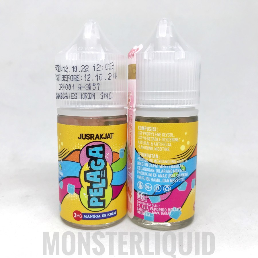 PELAGA MANGO ES KRIM BY JUSRAKJAT 3MG 30ML