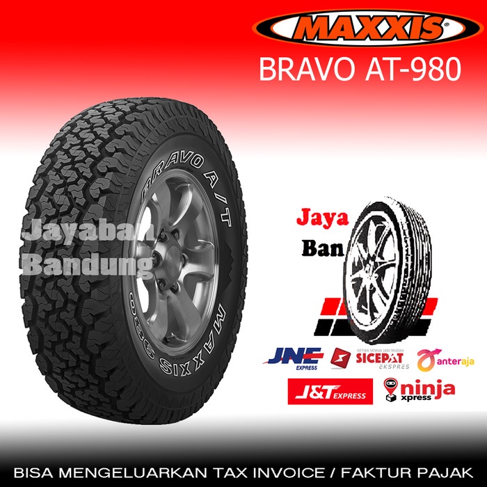 Maxxis Bravo AT-980 Ukuran 265/60 R18 8PR Ban Truk Ringan Mobil Pajero
