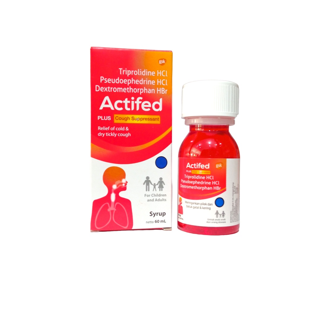 ACTIFED PLUS COUGH SUPRESSANT