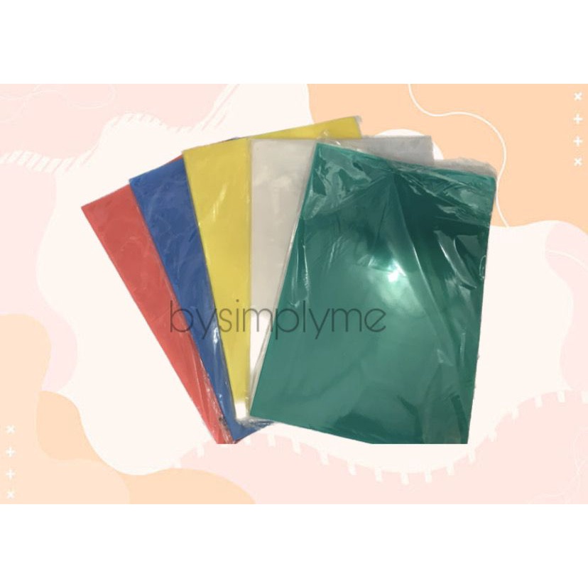 

MAP L TRANSPARAN / MAP PLASTIK / CLEAR SLEEVES FOLIO FOLDER ONE / FIGO ISI 12 PCS