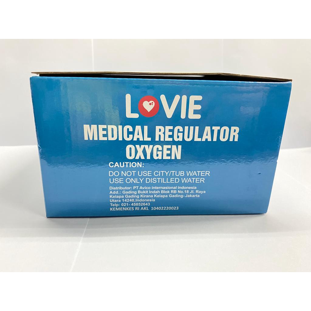 LOVIE Regulator Oksigen / Medical Oxygen Regulator Dari Avico