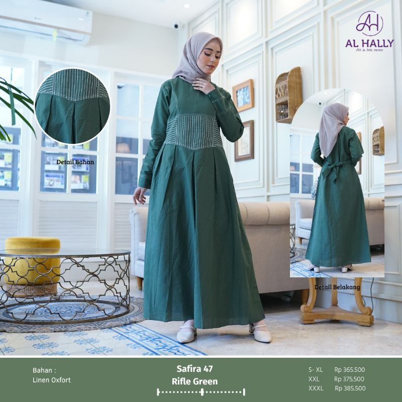 Baju Gamis merk Alhally Safira 47