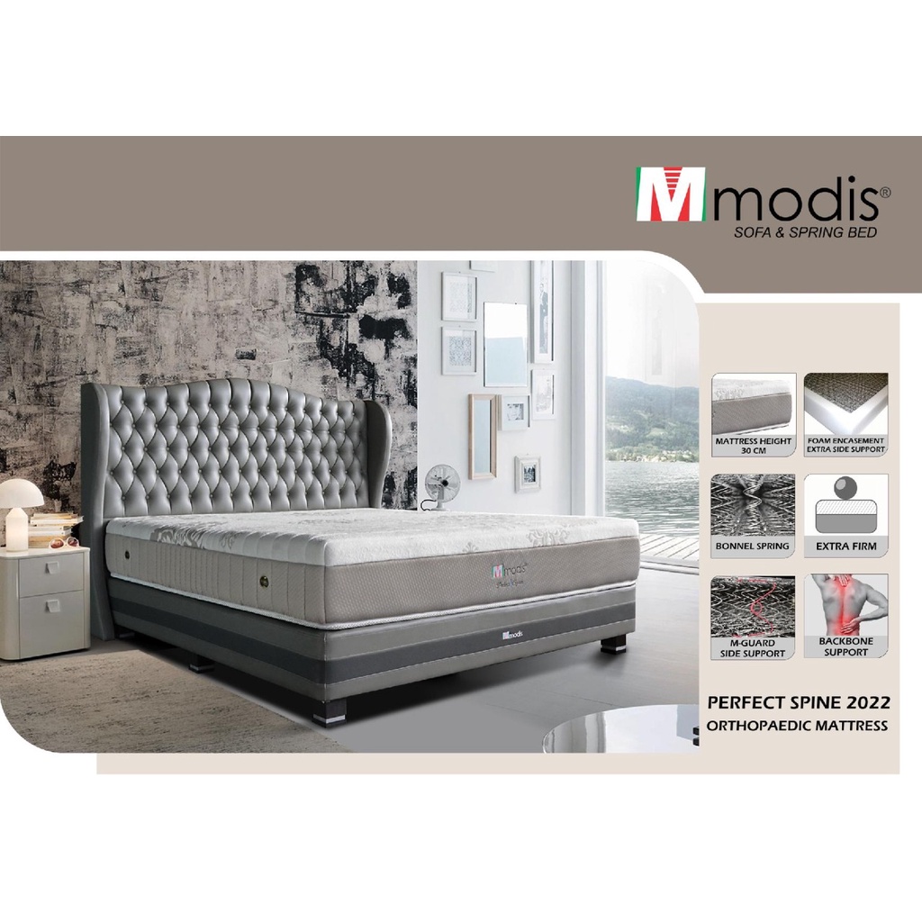 MODIS Springbed PERFECT SPINE Bergaransi 15 thn - Berlaku COD - MEDAN