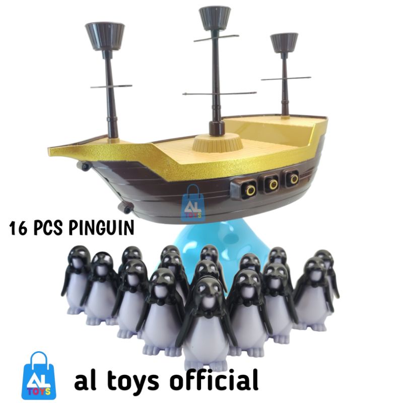 MAINAN BARU MAINAN SERU PINGUIN BALANCE GAME MAINAN MENJAGA KESEIMBANGAN YG17