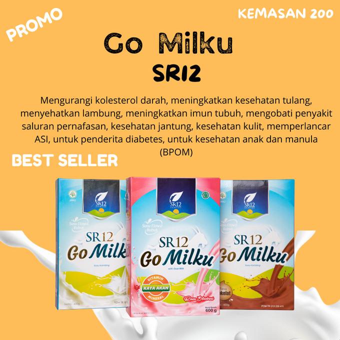 

Susu Kambing Etawa Go Milku SR12