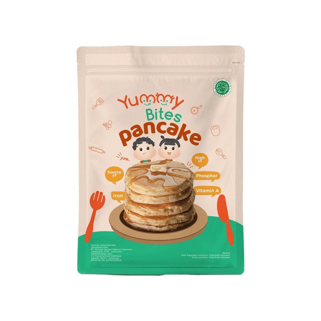 YUMMY BITES PANCAKE &amp; WAFFLE MIX / CEMILAN ANAK / YUMMY BITES