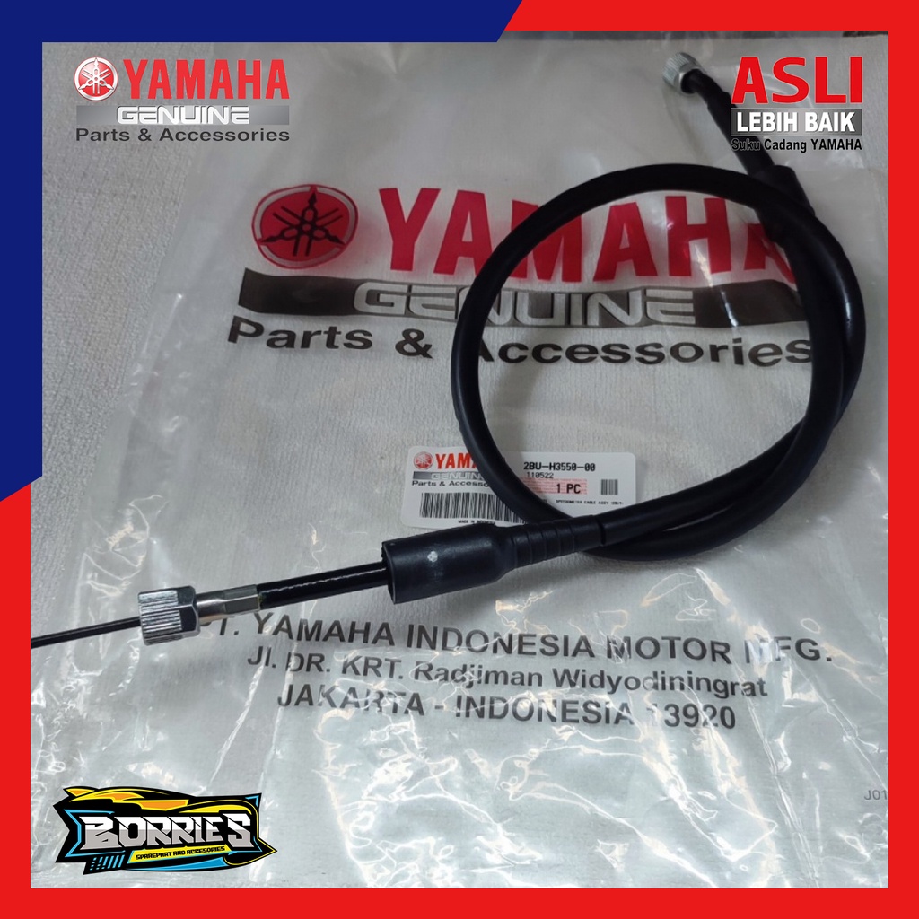 Kabel Speedometer Aerox 125 X Ride X Ride 1252BU-H3550-00 Yamaha Genuine Parts