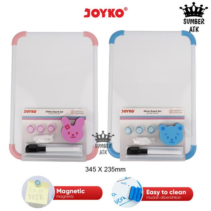 

TERMURAH Papan Tulis Putih Set Whiteboard Set Joyko WBS-160CO /ALAT TULIS AESTHETIC/ALAT TULIS SEKOLAH/ALAT TULIS SET/ALAT TULIS LENGKAP/ALAT TULIS ANAK/ALAT TULIS LUCU