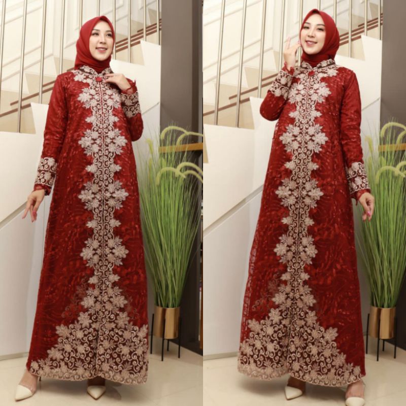 FASHION MUSLIM // ASTANA DRESS //BAHAN TILLE BORDIR PREMIUM DALAMAN SATIN VELVET // By Pelangi Jaya // KEBAYA ORIGINAL // KEBAYA MODERN