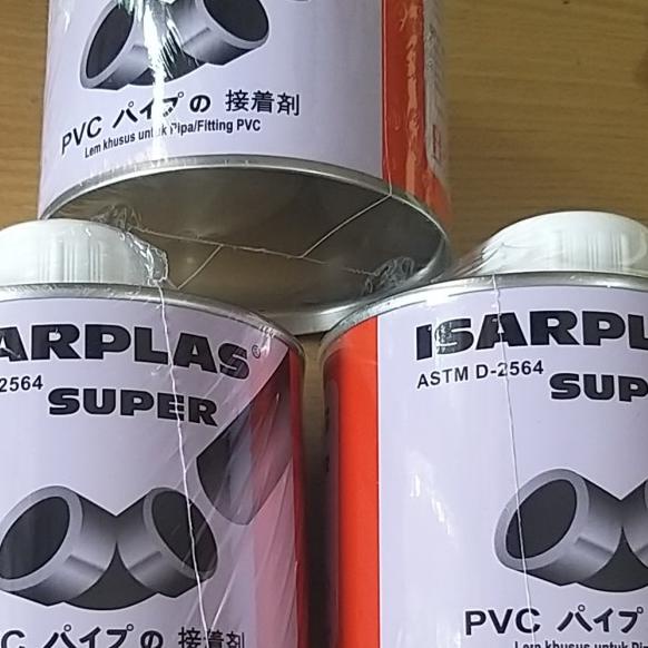 

lem pipa pvc isarplas kaleng 400 gr
