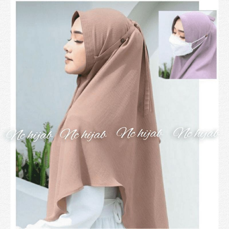 BERGO MARYAM CRINKLE AIRFLOW KONEKTOR/BERGO MARYAM MASKER/BERGO MARYAM AIRFLOW PREMIUM JUMBO/BERGO M