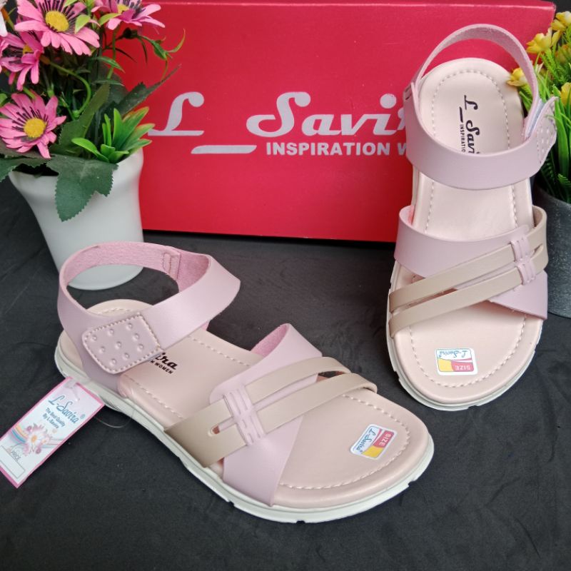 PROMO... SANDAL TALI ANAK PEREMPUAN TRENDY TERBARU TERKECE KEKINIAN MURAH DAN BERKUALITAS LT10