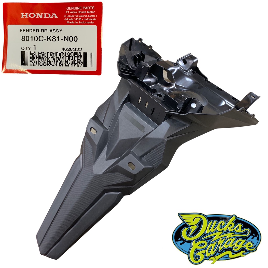 8010C-K81-N00 Spakbor Slebor Belakang Honda Beat Eco Street 2016 - 2019 Original