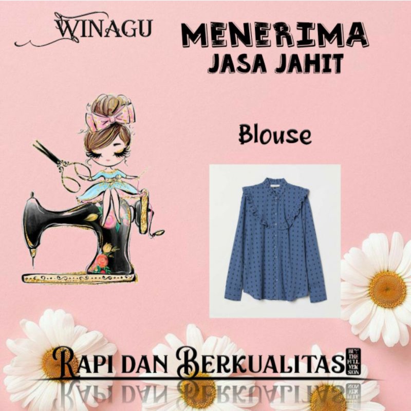 Jasa jahit blouse / kemeja