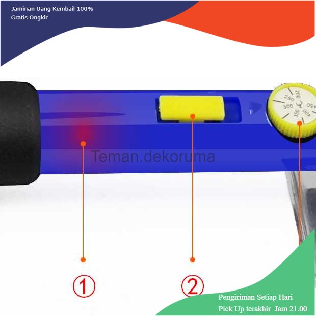 TD-PR2 DGKS Solder Elektrik Adjustable Temperature 220V 60W - KS916