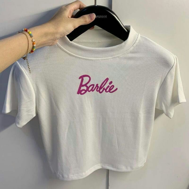 MakeGrosir - BARBIE CROP TOP RIB