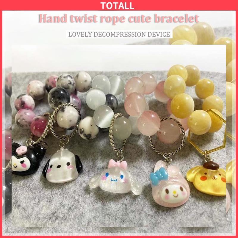 COD Gelang Sanrio Manik-manik Kartun Lucu Korea Gaya Akseoris Fashion-Totall