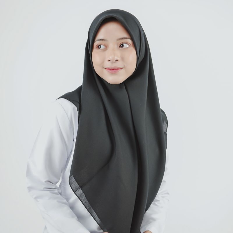 JILBAB VOAL FOREVER BY AZARA / KERUDUNG ANAK SEKOLAH VOAL ULTRAFINE / HIJAB SEGI EMPAT UNTUK ANAK SEKOLAH