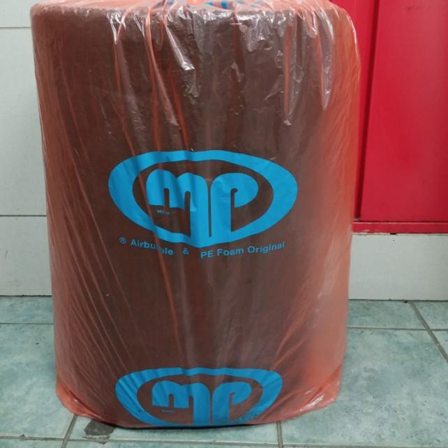 

BUBBLE WRAP 60CM X 50 METER HITAM PUTIH / BUBLE WRAP MULIA PACK ORANGE - Putih