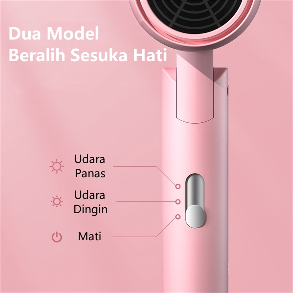 COD Hair Dryer Portable Pengering Rambut Protection Quick Drying Haircare Pengering Rambut Mini