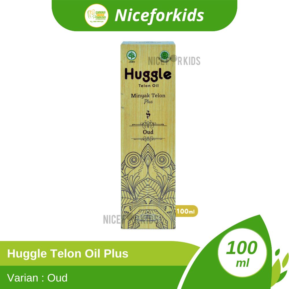 Huggle Minyak Telon Plus 100ml / Telon Oil Plus / Minyak Telon Bayi