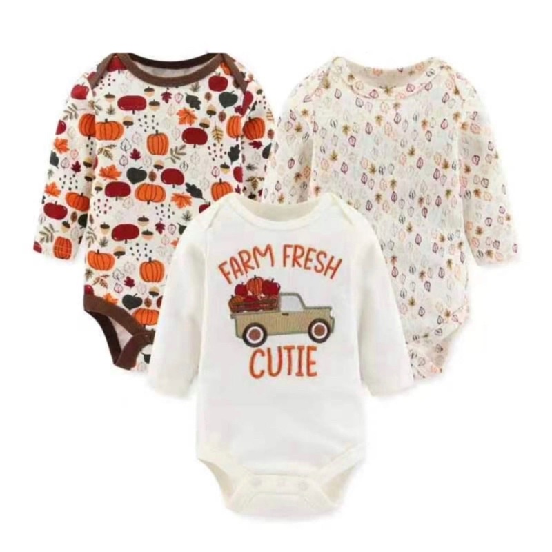 Carterlove Chickpea Jumper Lengan Panjang isi 4 dan 3 | 4in1 Long Sleeves | 3in1 Long Sleeves Jumpsuit