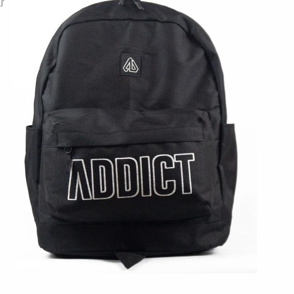 tas backpack roll top - Hitam