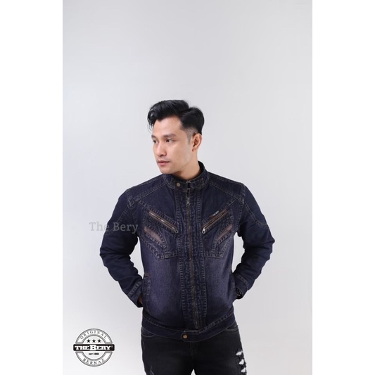 Jaket Jeans Jaket Jeans Denim Jaket Jeans The Berry FJ 05 Biowash