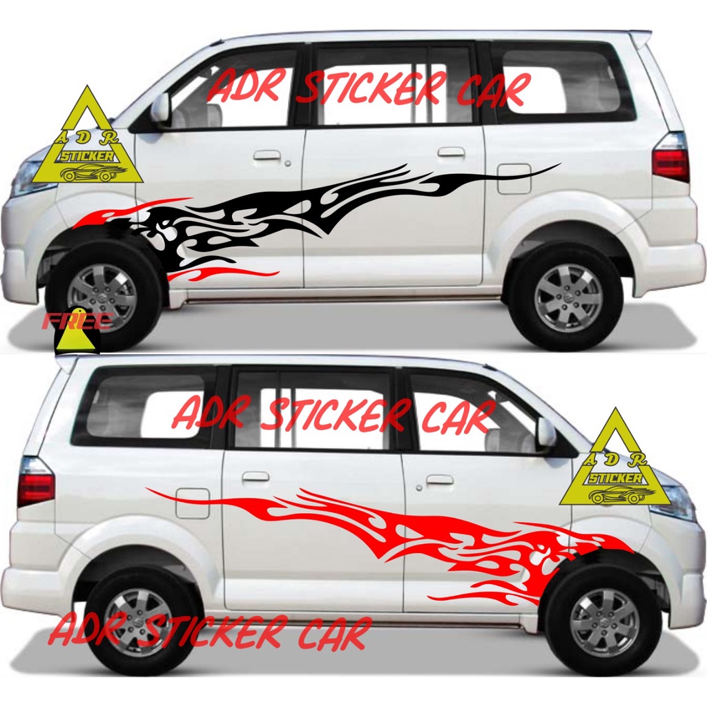 TERBARU STICKER MOBIL APV CUTTING STICKER MOBIL SUZUKI APV ARENA GL, ARENA GX